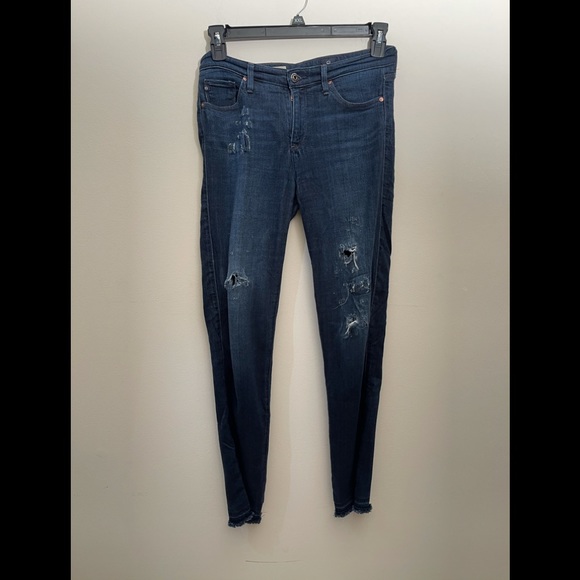 AG Prima Mid Rise Cigarette Jeans Size 28R - Picture 8 of 8